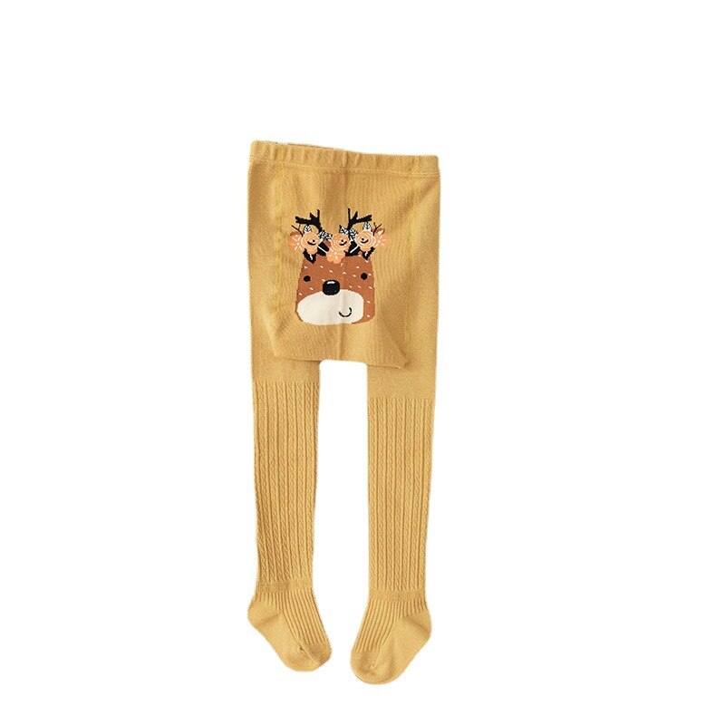 Spring Summer Baby Boys Cotton Pantyhose for Girls Cute Cartoon Tights Big Hip Stockings