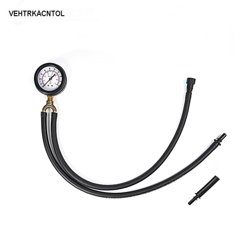 Brandstofinjectie Test Gauge Kit, Universele Benzine Brandstofdrukmeter Tester Brandstofpomp Diagnostic Tool Kit