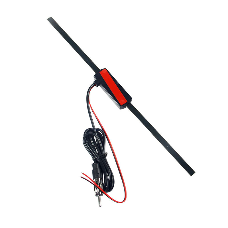 Auto Car Hidden Amplified Antenna 12v Electronic Stereo AM/FM Radio Universal Brand And