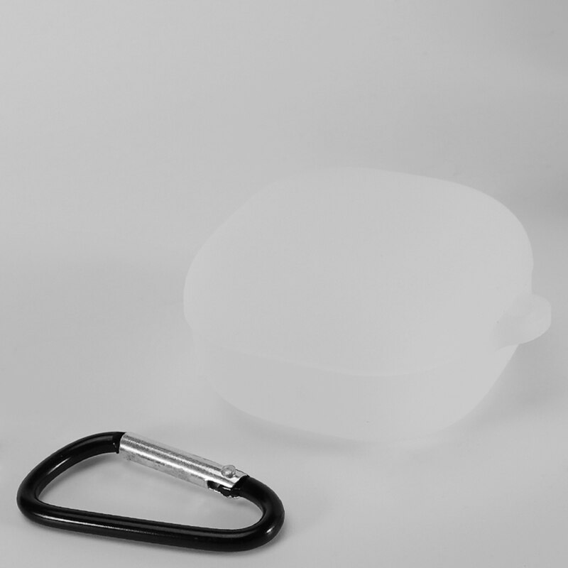 Étui en Silicone pour Samsung Galaxy buds 2, mignon, coque, accessoires, protection antichute, antichoc: Transparent white