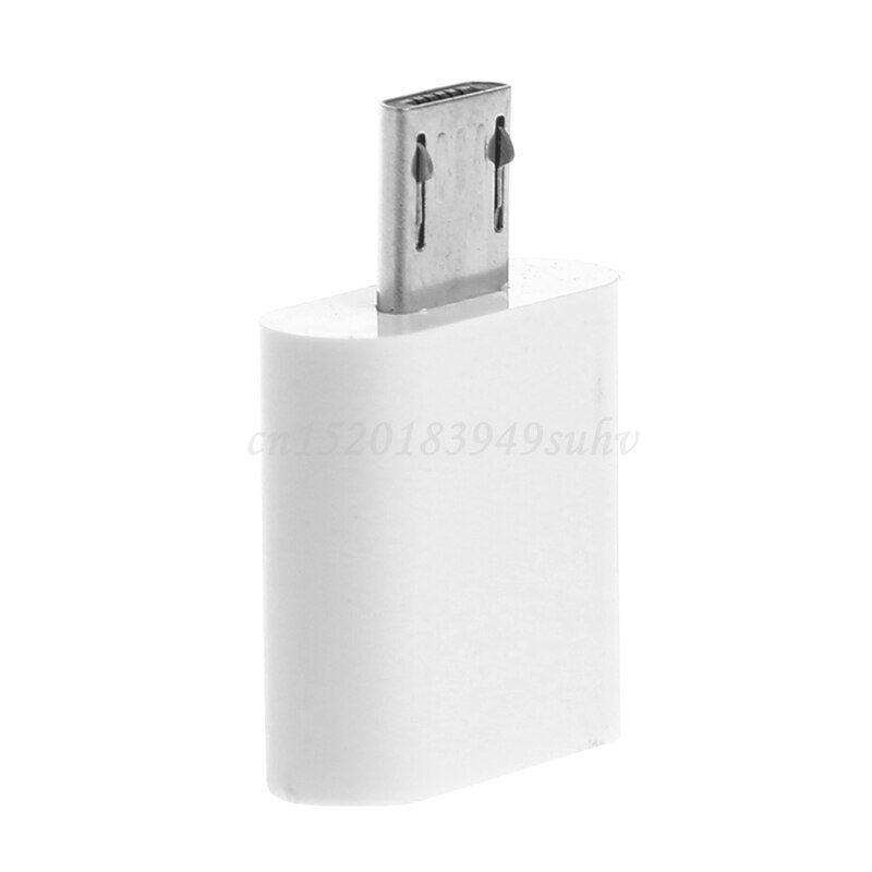 8-Pin Bliksem Female Naar Micro Usb Male Adapter Converter Voor Lg Xiaomi Huawei