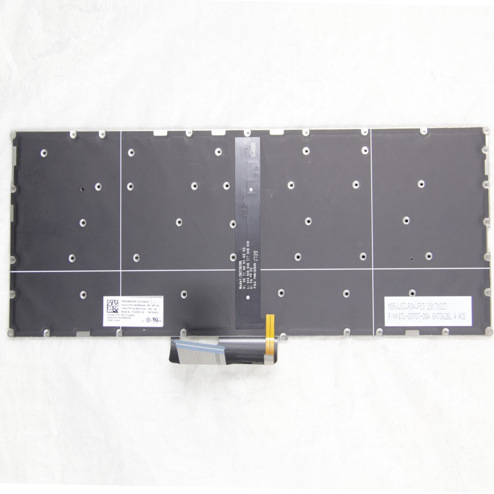 thumbnail interactive-video image 1 of New Black Backlit US Keyboard For Lenovo V720-14 / IdeaPad 7000-13 (Sunrex) 1 of 6
