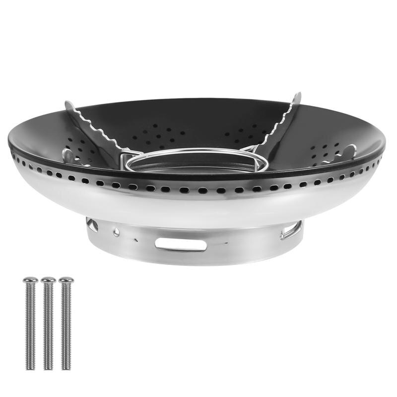 Wok Rack Double Layer Stainless Steel Energy Saving Range Gas Burner Ring