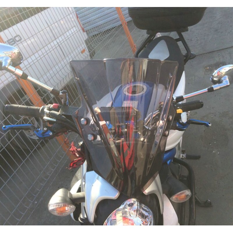 Parabrisas para Suzuki SV650 SV 650 Gixxer 250 Gladius 650 SFV650 400 SFV400, soporte para parabrisas de 7/8 "o 1"