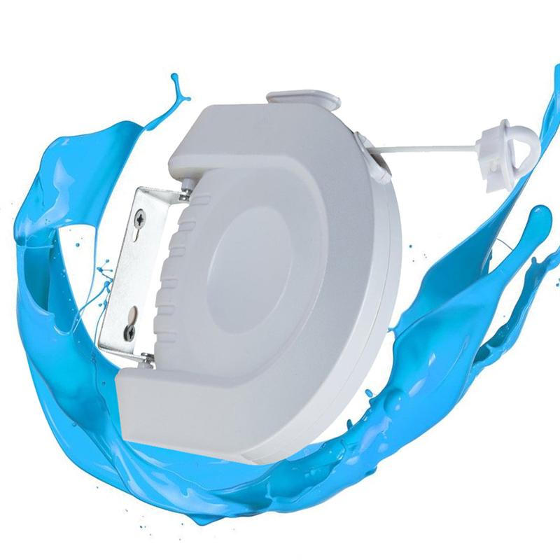 Retractable Wall Mounted Indoor 12m Clothesline Heavy Duty Adjustable Portable Clothes Line Laundry Line For Home Hotel