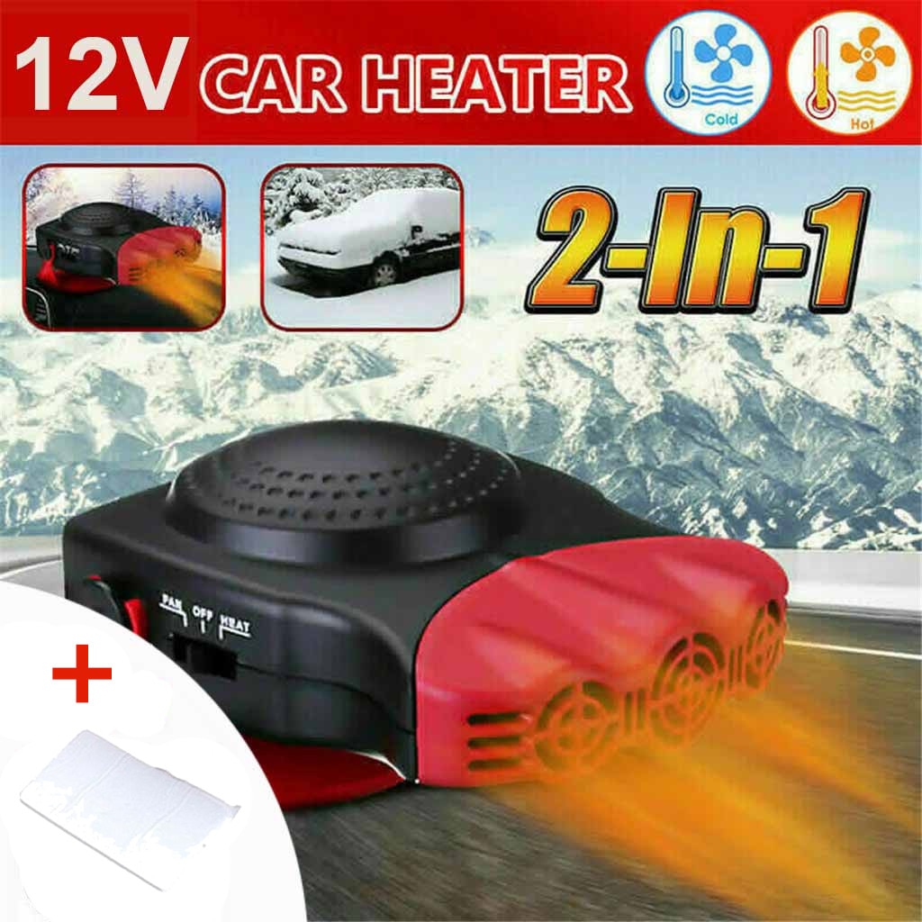 12V Ontdooier Ontwaseming Auto Heater Fan Voorruit Windows Verwarmde Apparaat Werkt Perfect Tegen Mist Op Uw Windows Heater Fan # YL5