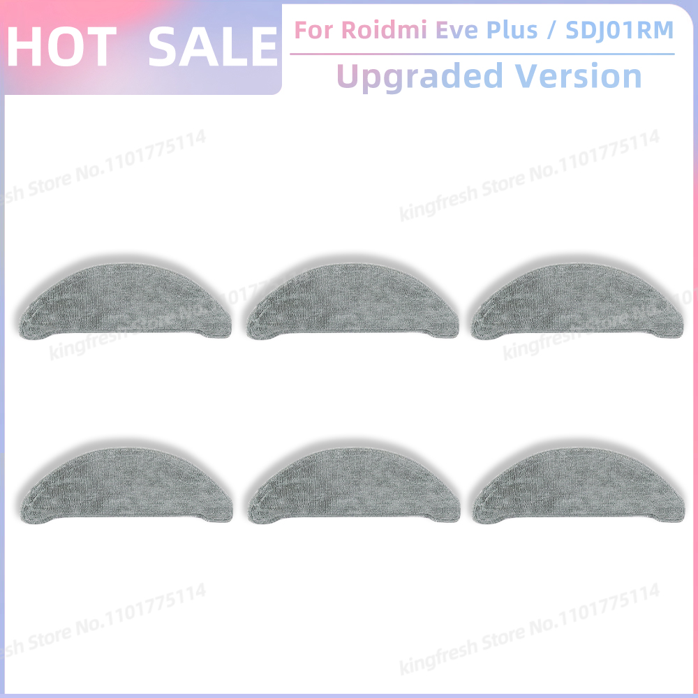 Fit For Roidmi Eve Plus SDJ01RM, XCLEA H30 Plus / H40 Plus Parts Main Roller Side Brush Filter Mop Cloth Bracket Bag Accessories: army green
