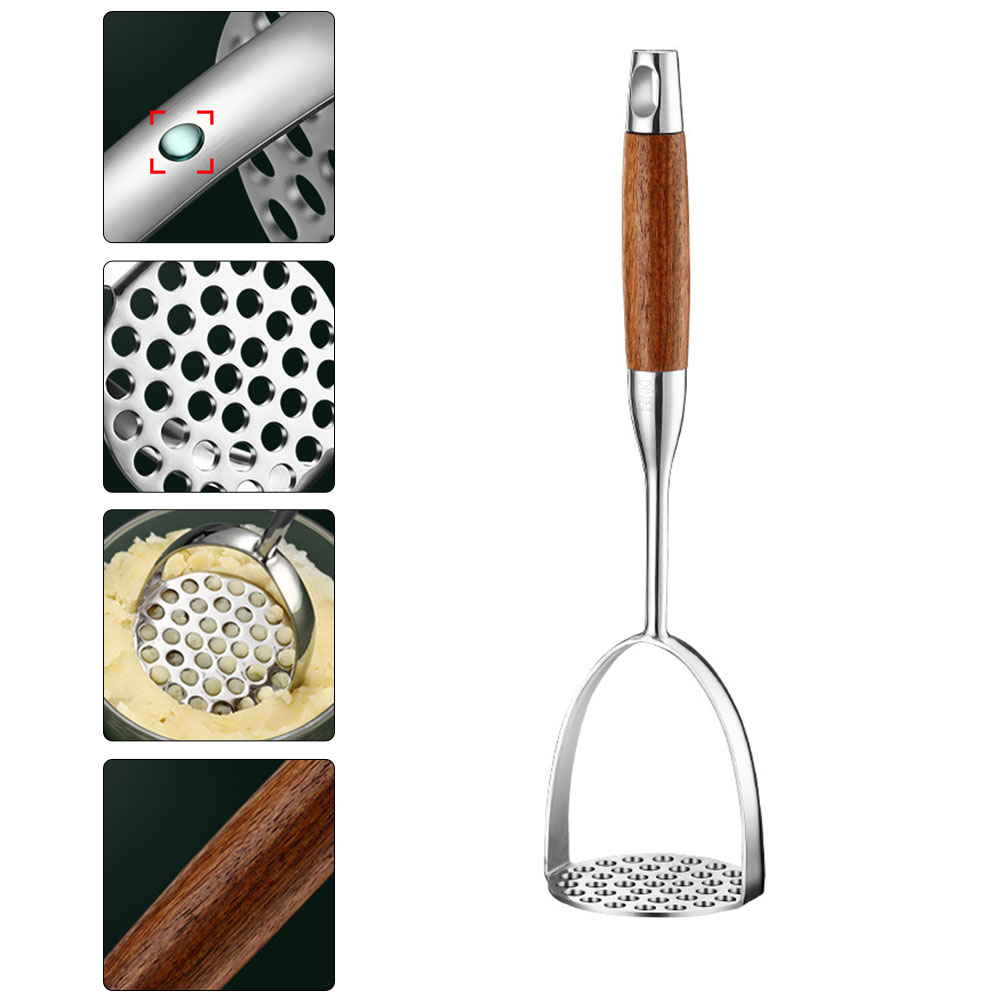 Broyeur de pommes de terre manuel en acier inoxydable, outil de pressage manuel, outil de purée de pommes de terre, fruits et légumes, cuisine, Bar à manger