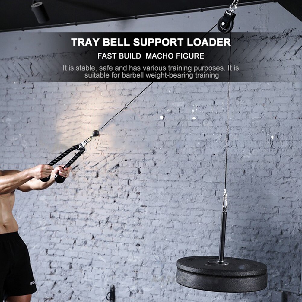 Fitness Loading Pin Gym Pulley Cable Dumbbell Rack Home Strength Training Weight Lifting Exercises Workout Equipment