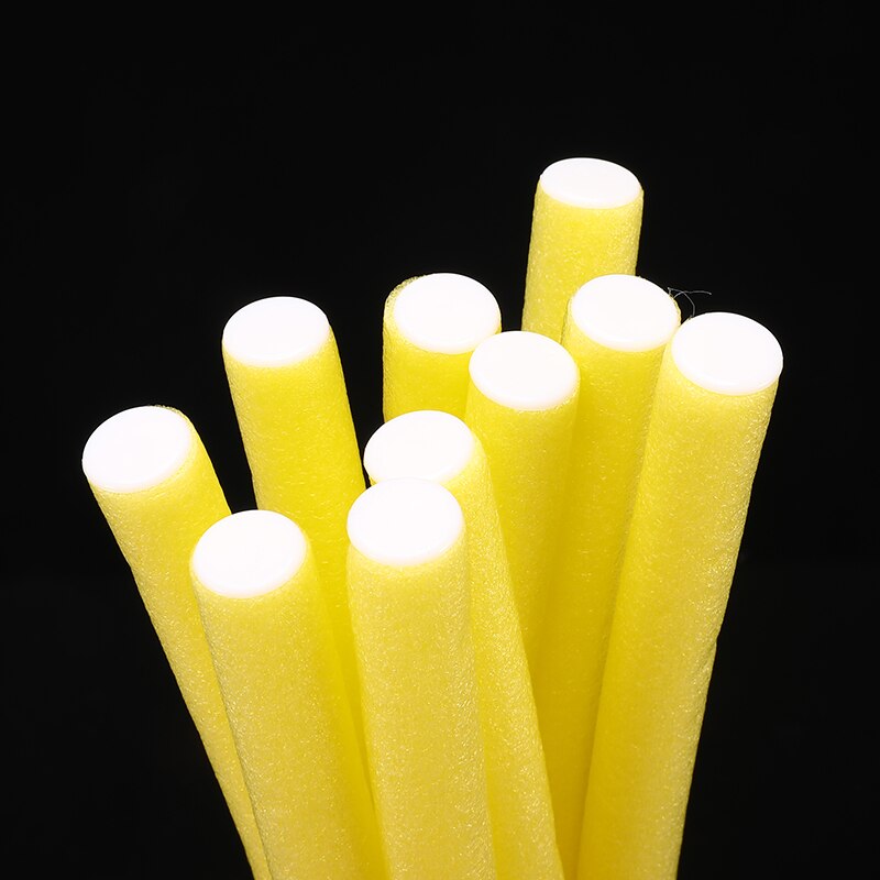 10Pcs/Pack Soft Foam Sponge Hair Roller Plastic Hair Curlers Curling Flexi Rods Bendy Sticks Strip Salon Hairstyling Care Tool