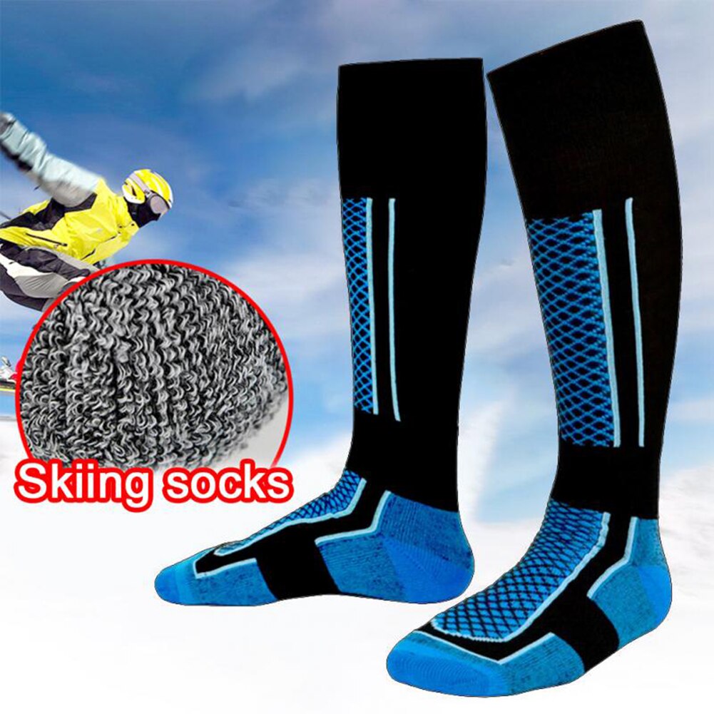 Winter Ski Socken Männer Frauen Lange Warme Socken Ich bin Freien Skifahren Snowboarden Thermosocks Abgrifffest Atmungsaktiv Socken