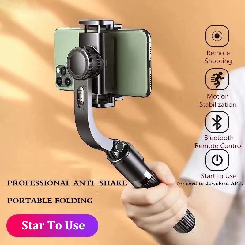 Mobile Phone Stabilizer Anti-shake Handheld Gimbal Shooting Live Tripod Multi-function Selfie Stick For Smartphones
