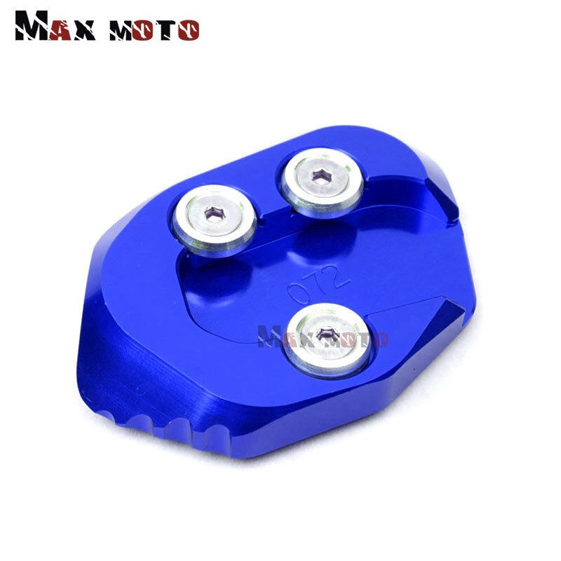 Voor HONDA CB1000R CB 1000R CB1000 R Motorcycle CNC Kickstand Voet Side Stand Extension Pad Ondersteuning Plaat Vergroten stand: Blue