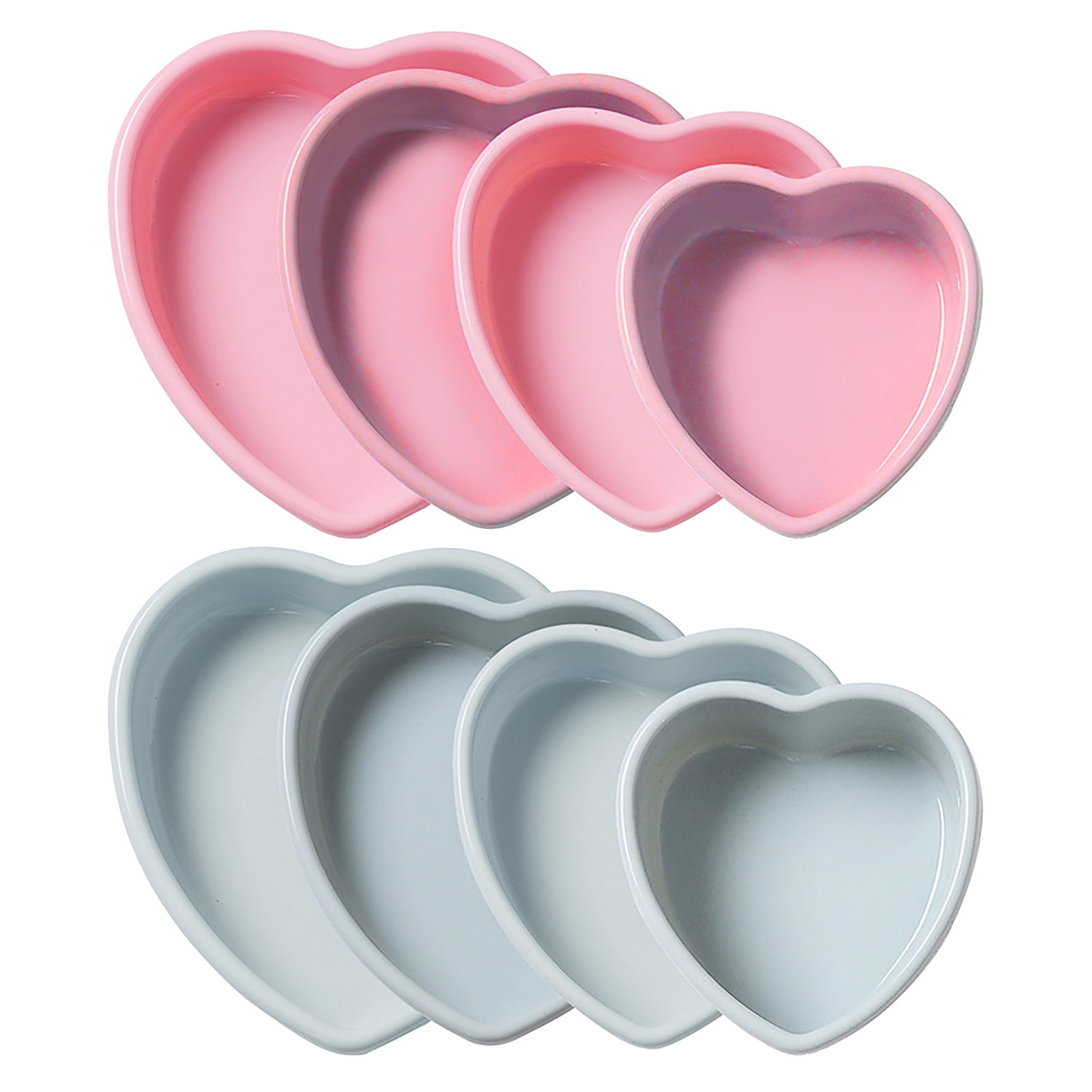 Bread Bakeware Multipurpose Rainbow Silicone Cake Mold Heart Layered Cake Pan Baking Mould Tools Kitchen Accessories bakvormen