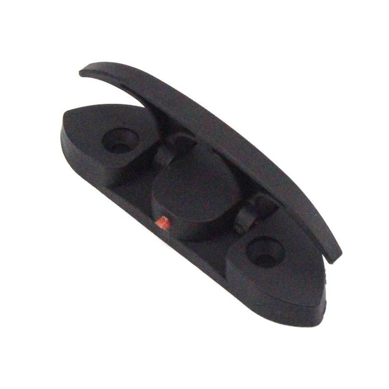 J60F – crochet de taquet pliant en Nylon pour bateau, accessoire d'amarrage, raccord de quincaillerie de pont pour tourisme