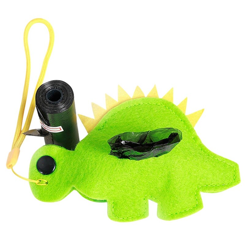 Pet Dog Poop Bag Dispenser Waste Garbage Bags Carrier Holder Dispenser Pet Dog Waste Poop Bag Dog Cleaning Products: QG