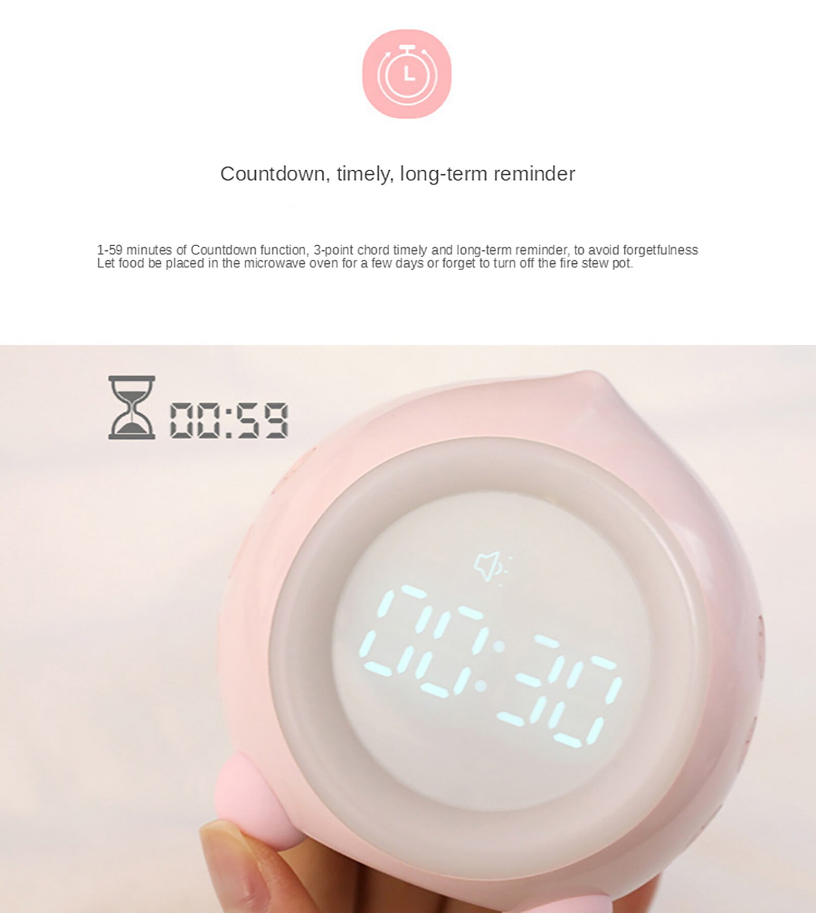 Bonito despertador multifunción Led con Bluetooth, luz de sonido para niños, estudiantes, Regular, sueño, aplicación de Reloj de escritorio, ajuste inteligente