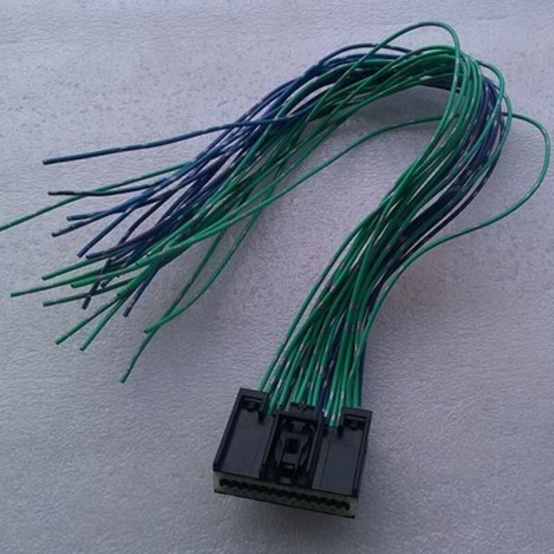 26Pin Car CD instrument panel plug connector male and female For Ford Focus Mondeo: Female with wire