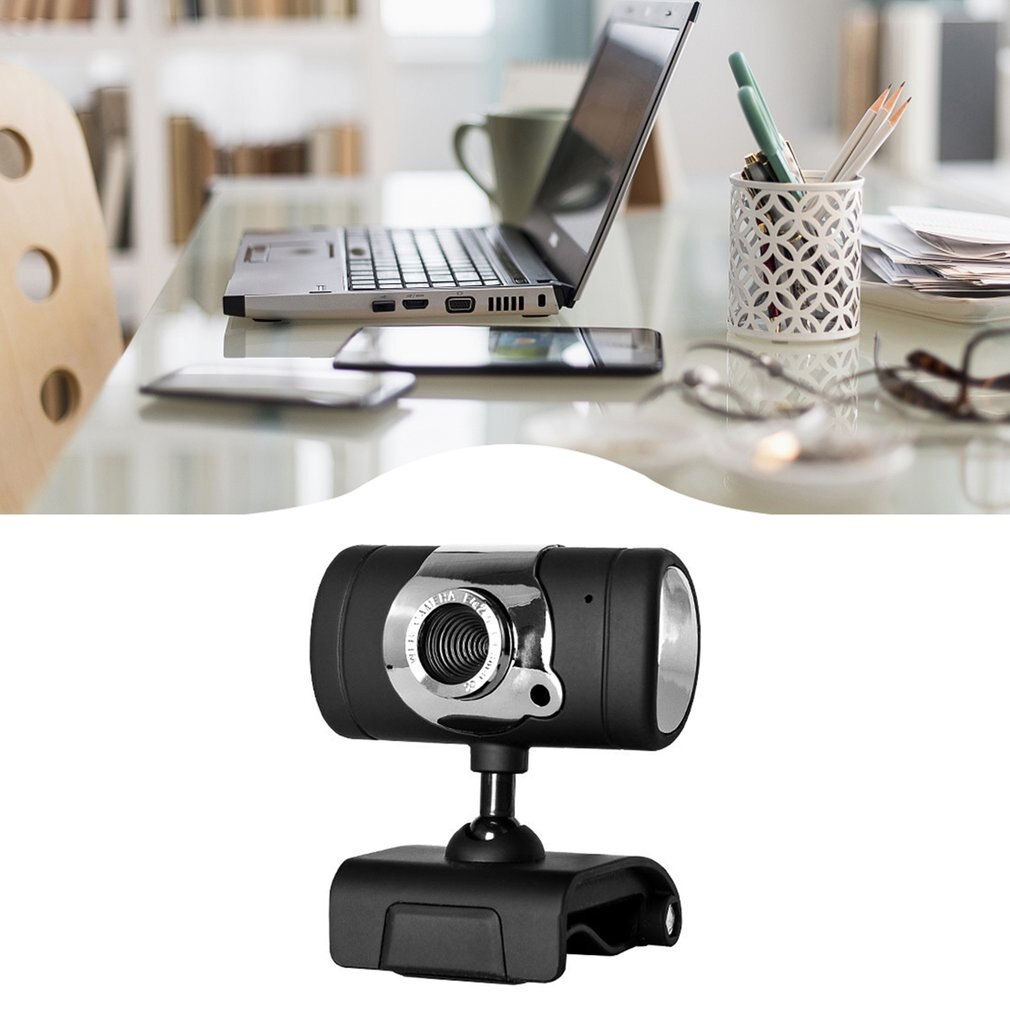 HD cámara Web con micrófono PC Mini USB 2,0 cámara Web cámara de grabación de vídeo de alta definición con 480P para ordenadores PC portátil de escritorio