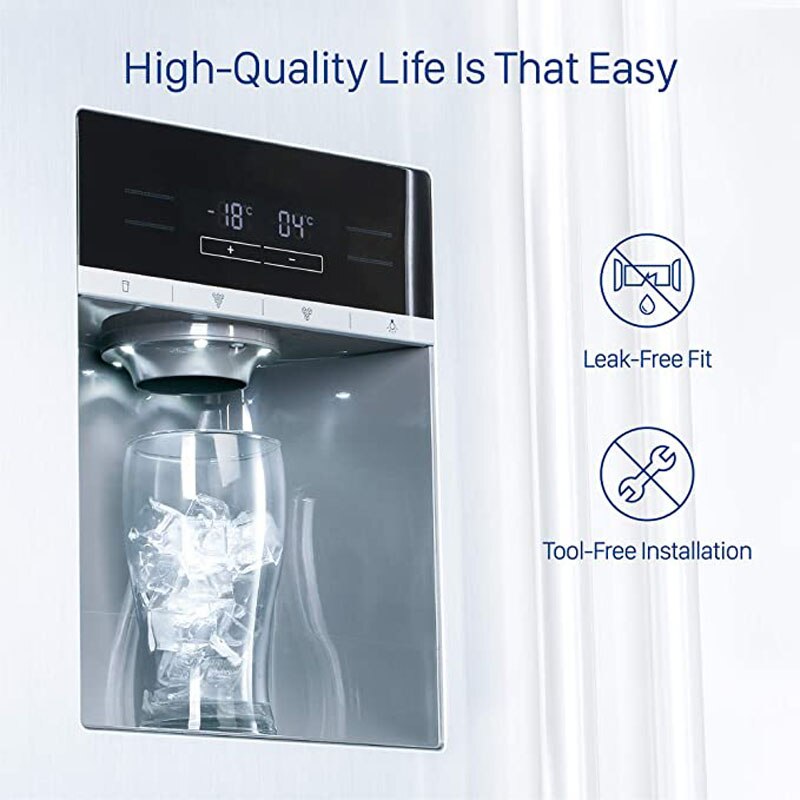 UKF7003 Refrigerator Water Filter, Replacement for Maytag UKF7003, UKF7002AXX, UKF7001AXX, UKF6001AXX, UKF5001 1Pack