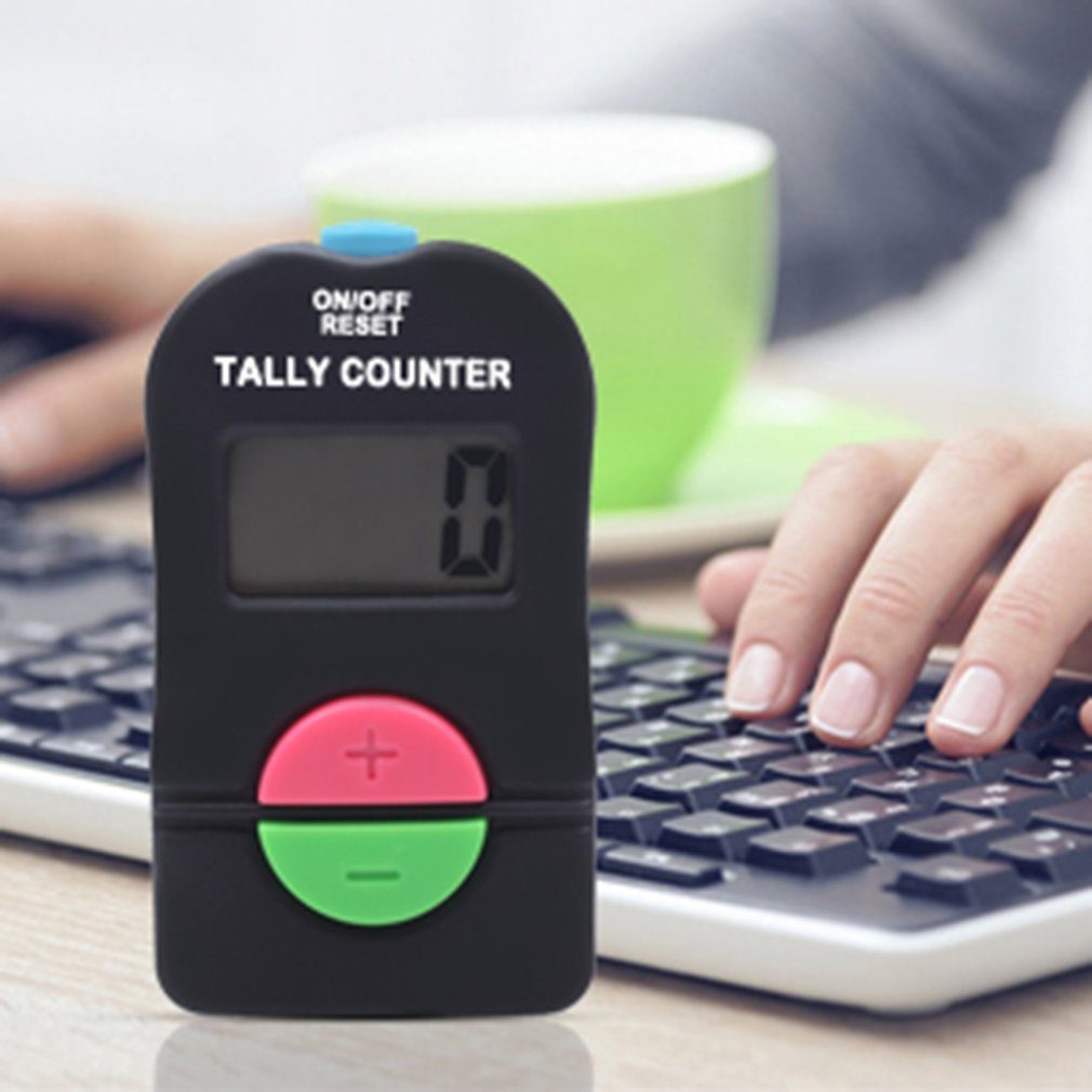 Electronic Manual Hand Counter Electronic Manual Clicker Add / Subtract Model for Sports counter digital counter