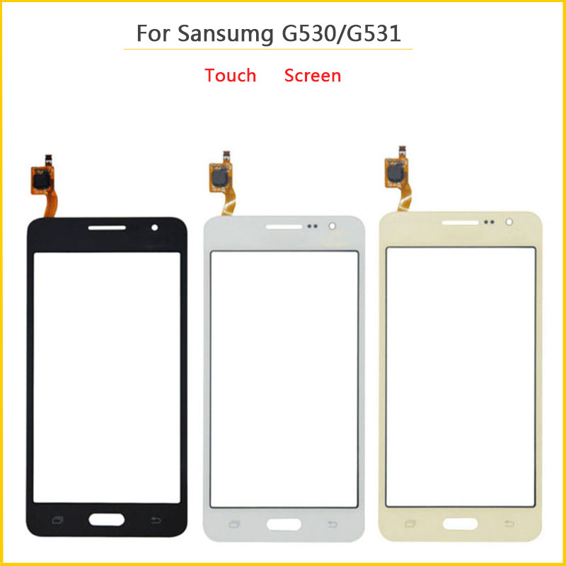 El digitalizador de pantalla táctil para Samsung G530 G531 Galaxy Grand Neo Plus reemplazo de pantalla táctil + adhesivo