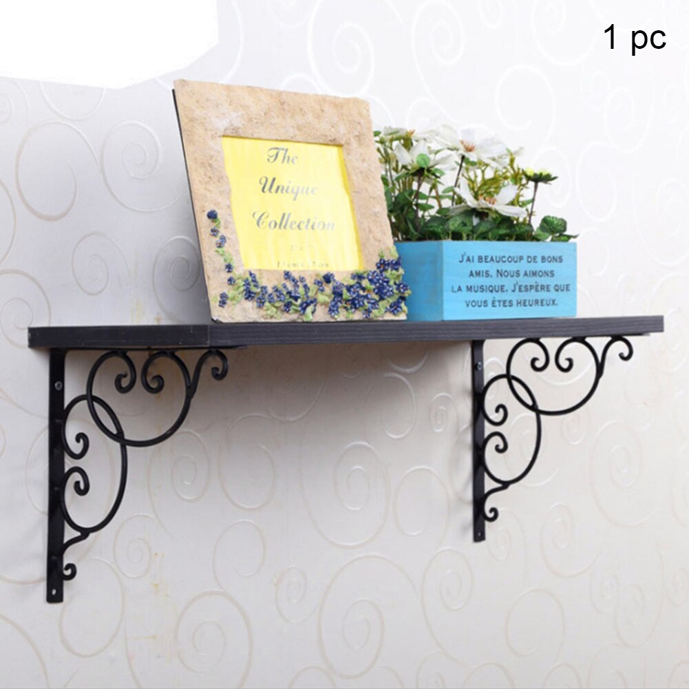 1Pc Diy Plank Beugel Anti-Roest Driehoek Ondersteuning Verdikte Meubelbeslag Duurzaam Moderne Iron Art Europese Stijl Hardware