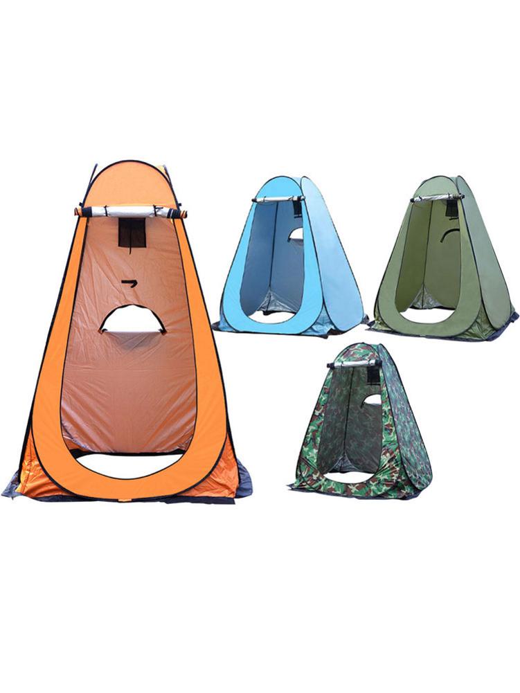 Pop Up Pod vestiaire tente de confidentialité instantanée Portable tente de douche extérieure Camp toilette abri de pluie pour le Camping et la plage