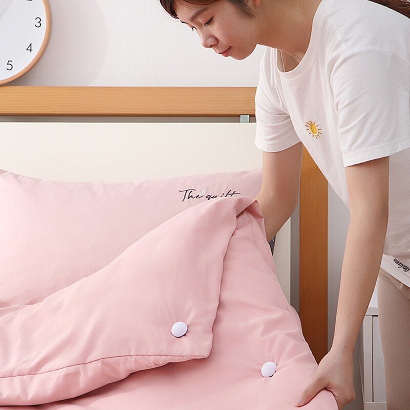 4Pcs Quilt Cover Gripper Bedding Comforter Duvet Bag Holder Clips Clamp Fastener Kit Sheet Blanket Holder Set