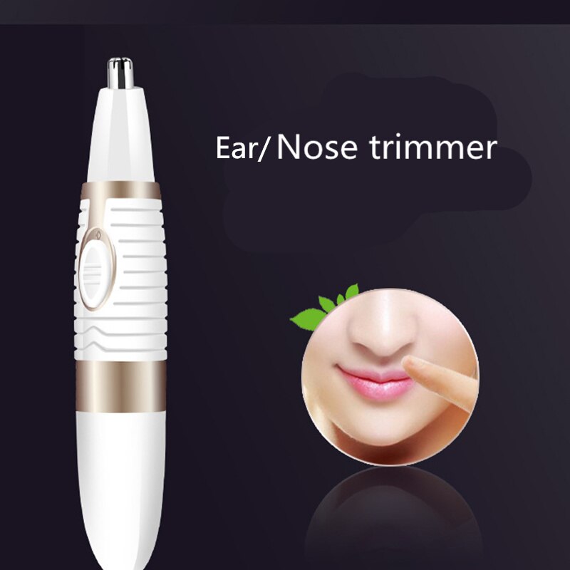 3 en 1 depiladora eléctrica mujer de batería de la máquina de precisión Depilador para cara cabello cejas Trimmer herramientas de cuidado Personal 42D