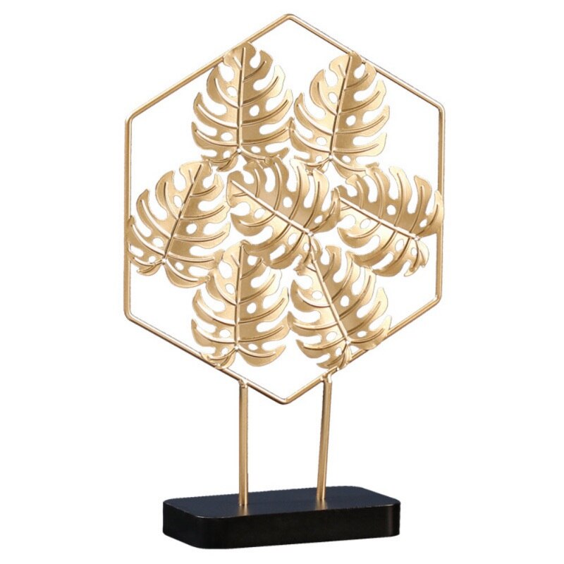 Luxe Licht Gouden Schildpad Smeedijzeren Achterplaat Ornamenten Creatieve Thuis Woonkamer Veranda Desk Meubilair