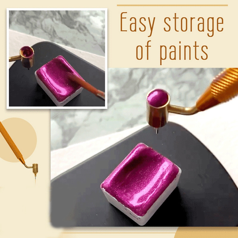 2 Stuks Schuine Fijne Lijn Verf Pen Precisie Touch Up Verf Voor Rock Chips En Kras Reparatie