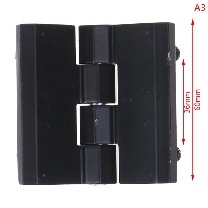 Zinc Alloy Industrial Cabinet Hinge Thickening Electric Power Box Metal Case Door Clamp Hinge With Screw Fixed Hardware: A3
