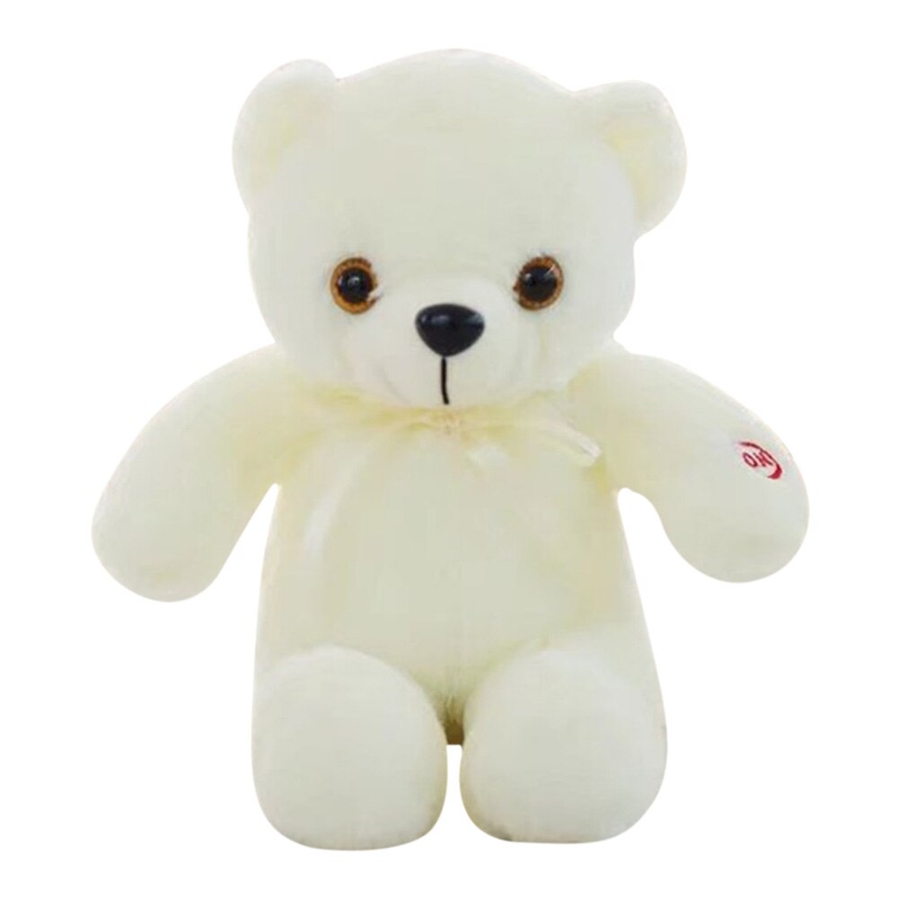 Ours lumineux en peluche pour enfants, jouets lumineux de fête, Flash lumineux LED pour Festival noël avec lumière LED: C