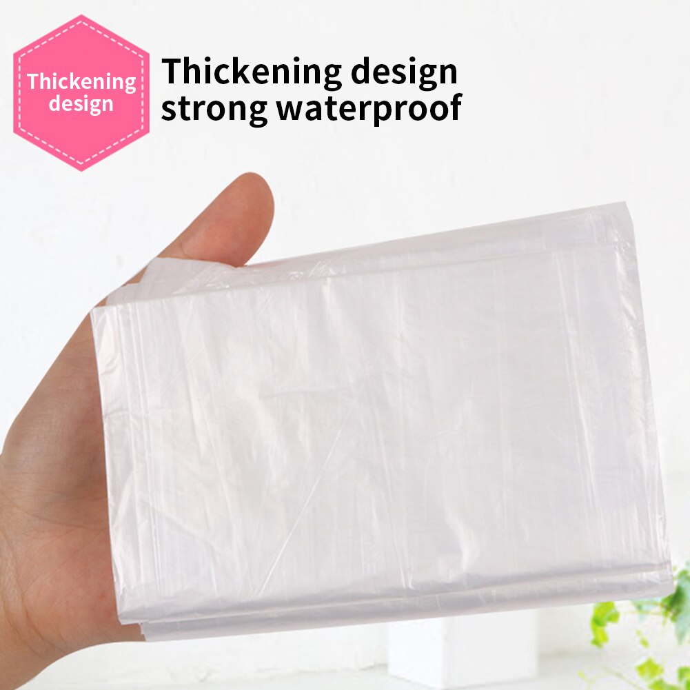 Clear Bathroom Accessories Hotel Salon Health Care Plastic Thickened Travel Adults Lining Portable Disposable Bathtub Cover Bag