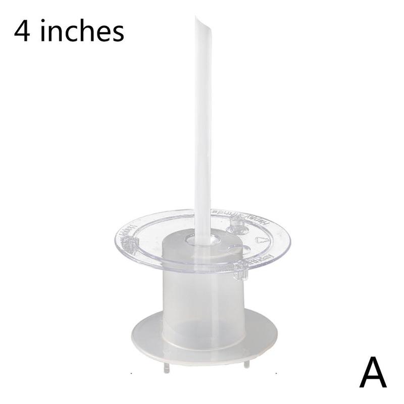 Wish Tree-bolsas de tubería para manualidades de azúcar, soportes prácticos para Tartas, espaciador de soporte artesanal para cocina, herramienta de soporte para pasteles redondos, D1C9: 4inch