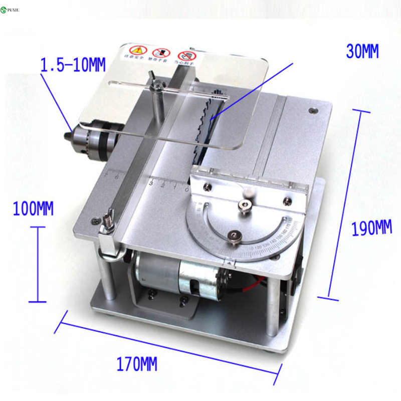 Micro-smith small table saw multi-function cutting machine small woodworking chainsaw desktop micro chainsaw precision mini smal