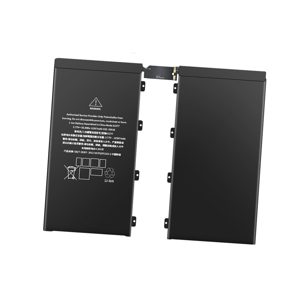 PINZHENG Tablet Battery For iPad Pro 12.9 A1577 A1584 A1652 10307mAh Bateria For iPad Pro 12.9 Replacement Battery With Tools