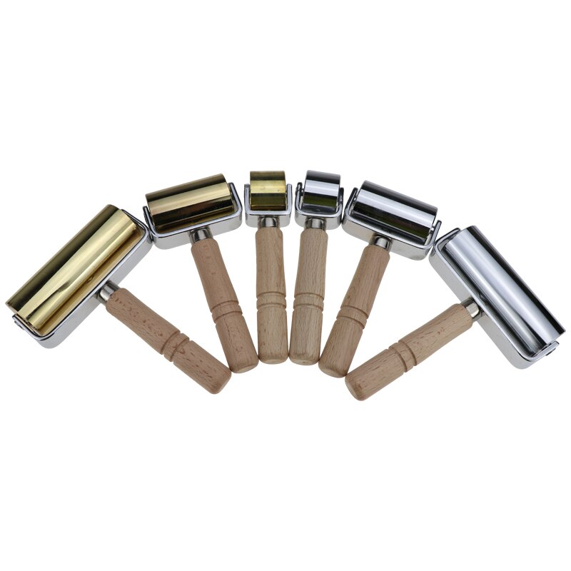 Rodillo de laminación para bordes de cuero, herramienta para manualidades, bricolaje, herramienta de pliegue hecha a mano, 26mm/60mm/100mm