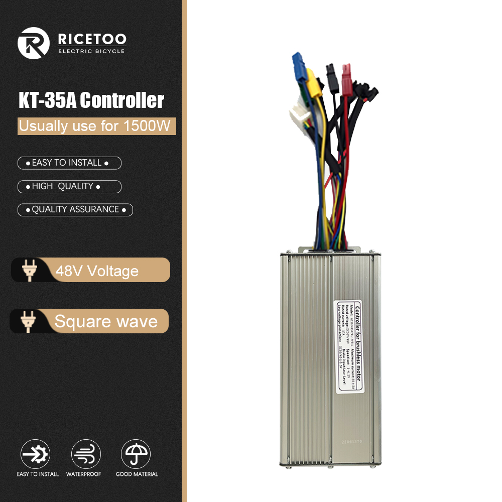 250w-3000w sähköpyörän ohjainta  kt 15a-50a siniaalto-kanttiaalto-ohjainta harjattoman moottorin polkupyörän lisävarusteita