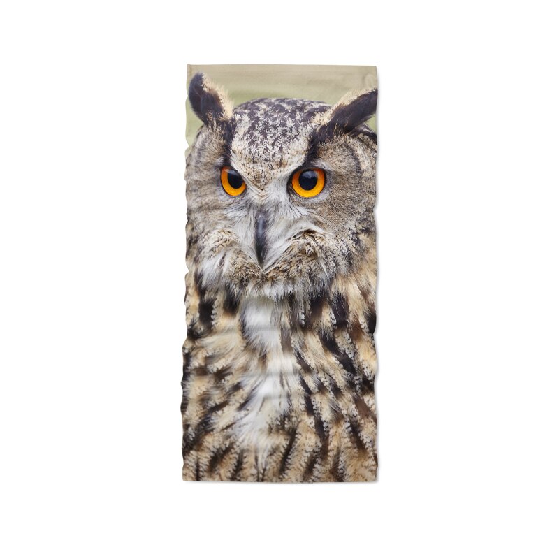 Magic Scarf Animal Headwear Owl Printed Headbands Bandana Cap Scarf Tube Mask Neck Gaiter Headwrap Balaclava Sweatband: Style9