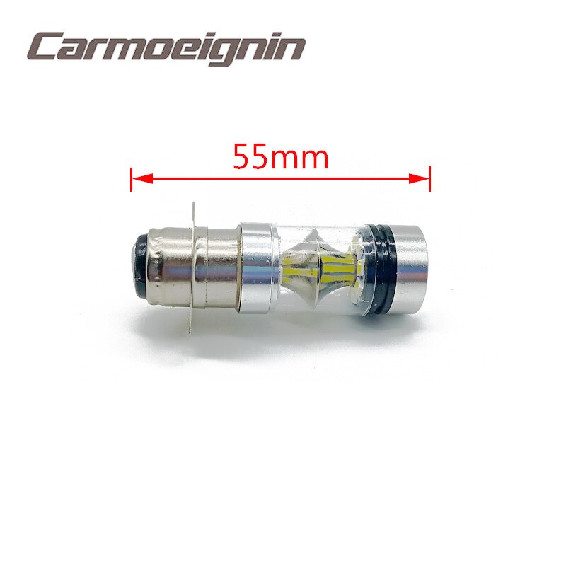 2 stk 100w 6000k 1100lm h6 ledet frontlys hvit til suzuki ltz 400 z400 quadsport 2003 2004 2005 2006 2007