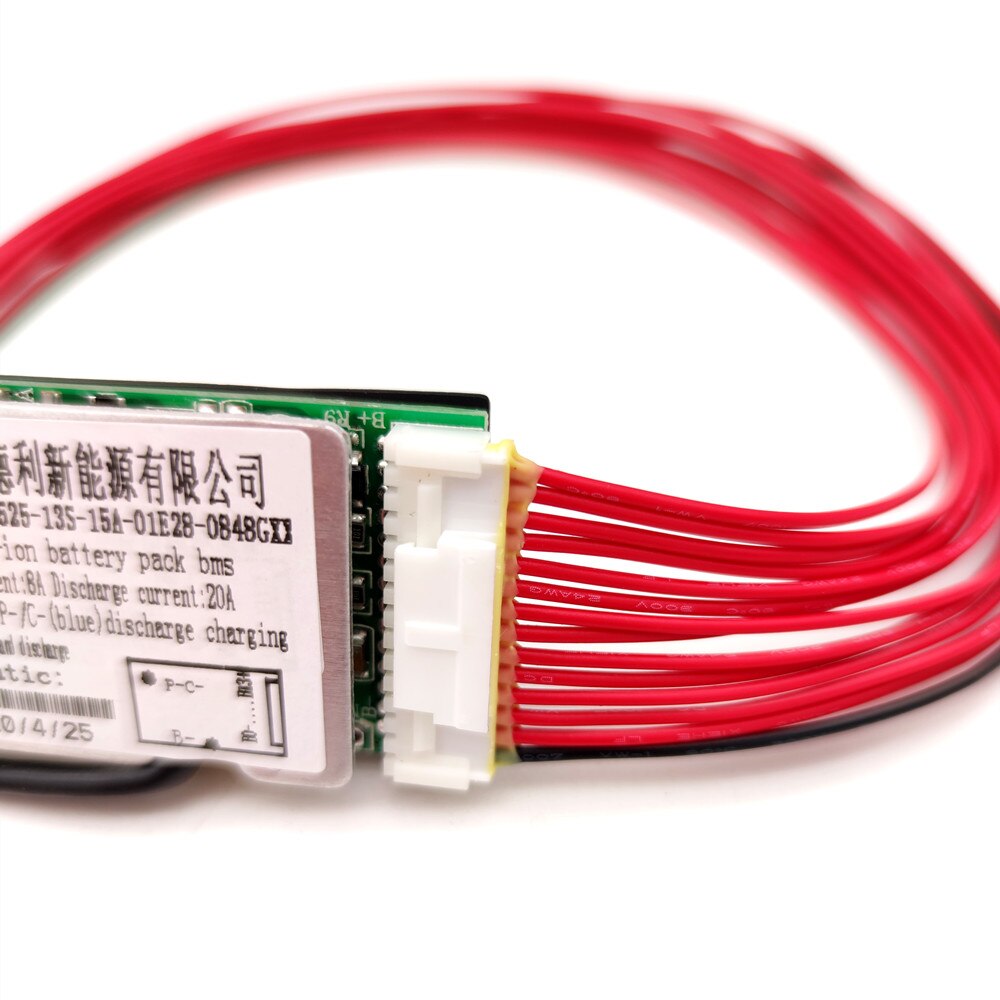 13s 20a bms 48v litiumbatteri laddningsspänning 54.6v pcm för elcykel hengchang