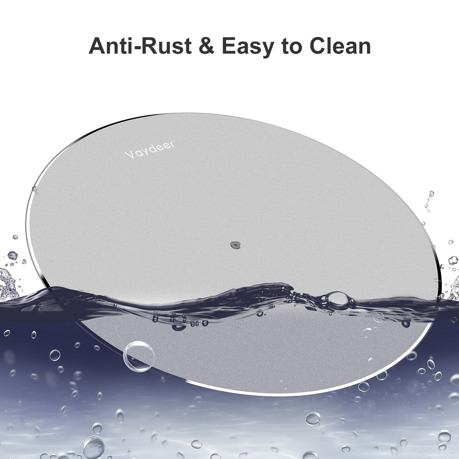 Monitor Stand 360 Rotation iMac Stand PC Swivel Base Aluminum Laptop Holder for iMac, Laptop, Computer Screen TV Projector