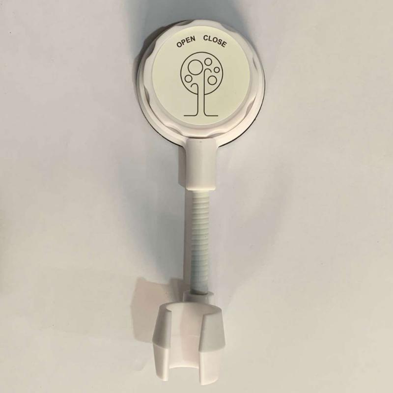 1pc łazienka uchwyt prysznicowy przyssawka regulowany wieszak strąk prysznic uchwyt głowicy szyny uchwyt łazienkowy stabilny darmowym przepychaczem bez szwu