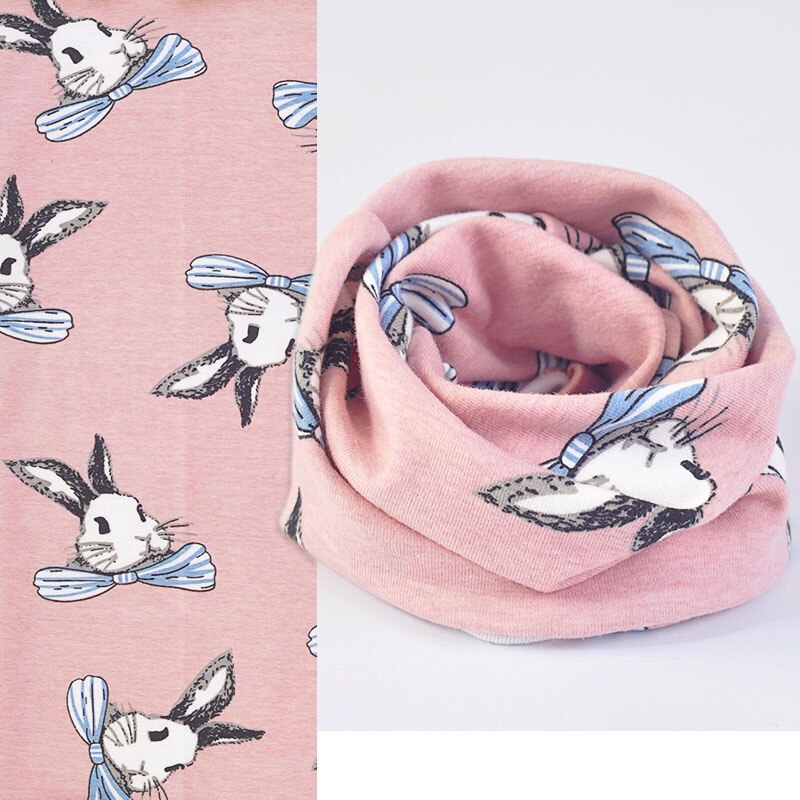 Bufanda de dibujos animados para bebé, bufanda con estampado de animales para niño y niña, bufanda de algodón suave para exteriores, bufandas cálidas para niño pequeño
