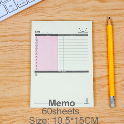 Cute Kawaii Weekly Monthly Work Planner Book Diary Agenda Dokibook For Kids School Supplies