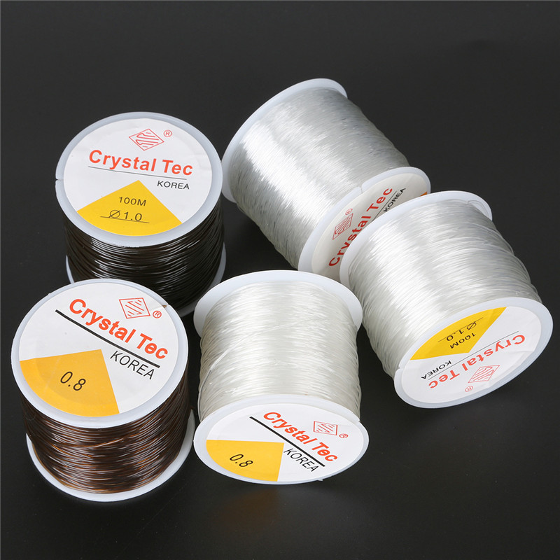 Plastic Crystal DIY Beading Stretch Cords Elastic Line Jewelry Making Supply Wire String jeweleri thread String Thread