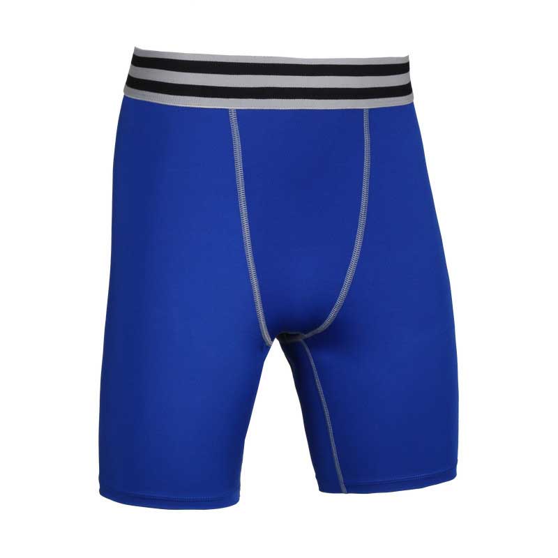 Mannen Pro Compressie Quick Dry Gym Trein Run Workout Sport Strand Shorts Voor Fitness Board Basketbal Voetbal Oefening Yoga SMA29: Blauw / M