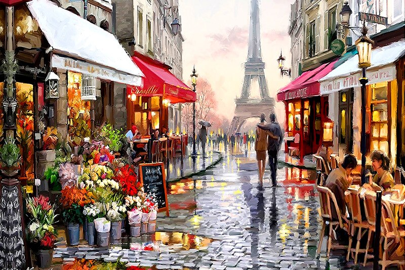 Puzzel Met Doos Foto Puzzel 1000 Stuks Mini Papier Montage Puzzel Speelgoed Voor Volwassenen Kinderen Educatieve Spelletjes Speelgoed